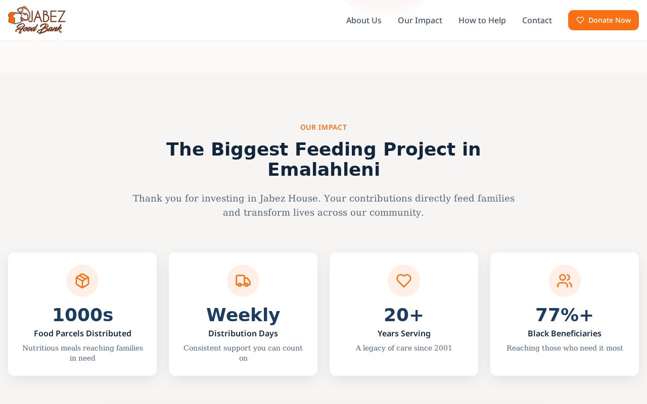 Jabez Food Bank screenshot 3 of 4